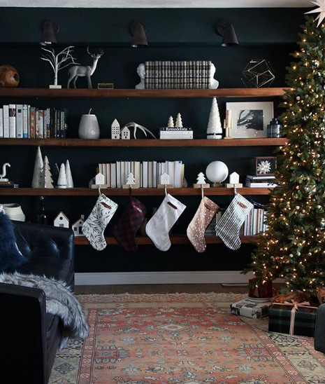 Une décoration de Noël branché