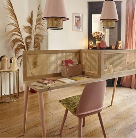Tendance déco cannage