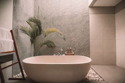Une baignoire, pour un moment de détente dans sa nouvelle maison