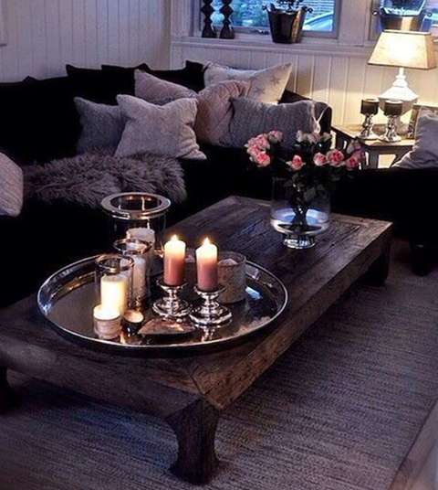 Multipliez les bougies pour créer une ambiance romantique
