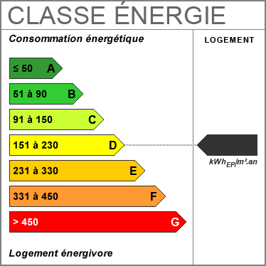 Diagnostic de Performance Énergétique : D