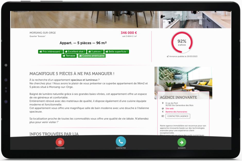 LCDCM Pro l'innovation au service des agences immobilières